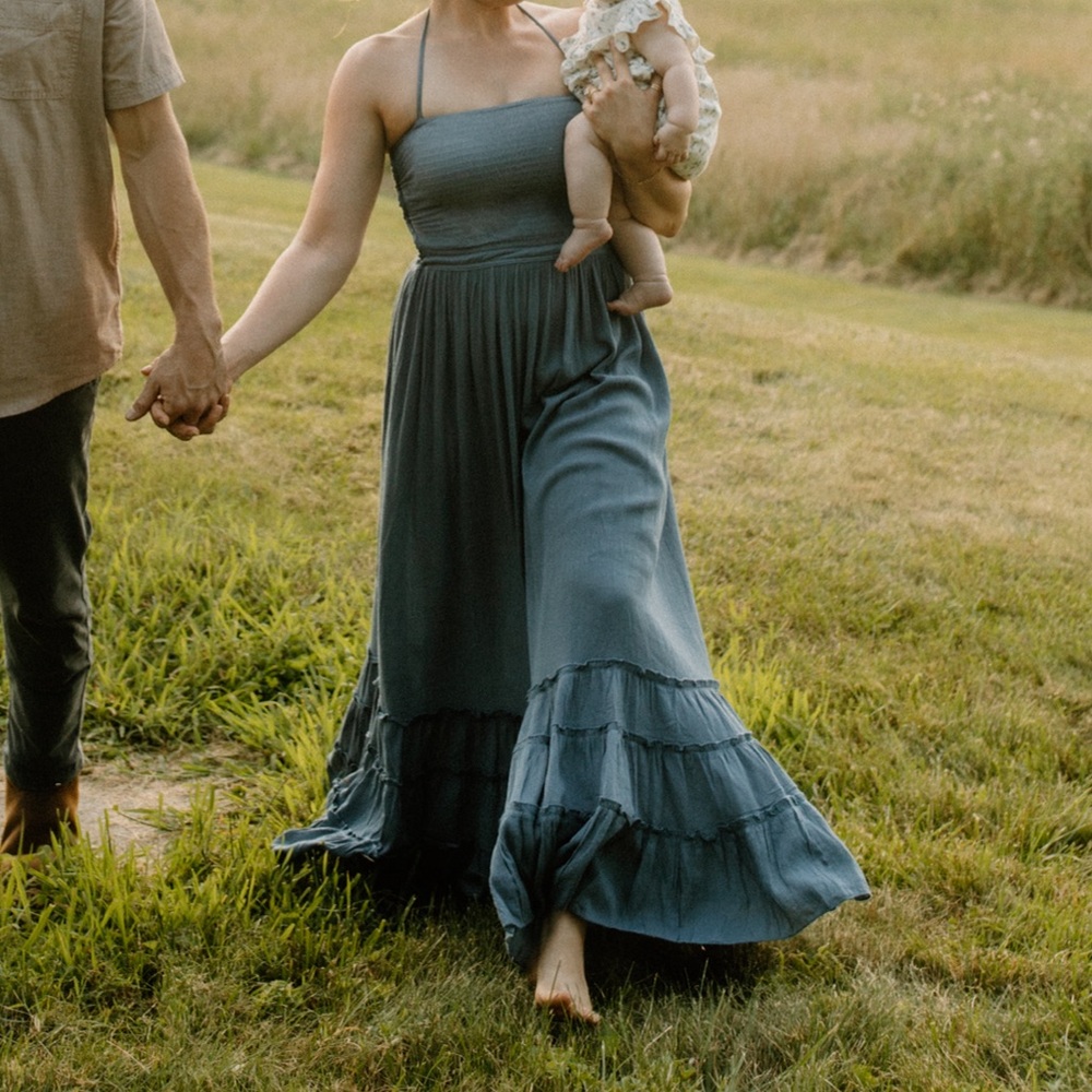 Indigo Blue Maxi Dress